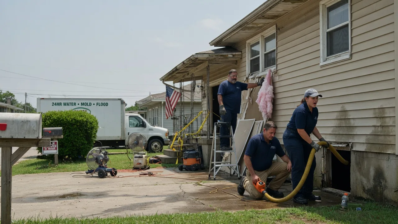 Water Damage Repair in Poyen, AR near me